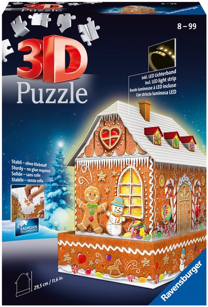 telegram Overdreven terugtrekken 3D puzzel Ravensburger Kerst 216 stukjes 1 Stuk bij Prokan